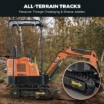 AX-16S | 23 HP B&S Engine Mini Excavator with Retractable Undercarriage - Image 6