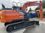 2026 Hitachi ZX130-7H Excavator equipped with hydraulic blade. PSM, Steel Wrist, and Black Max attachment - Image 3