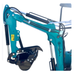 1 ton, 13.5HP RATO Mini Excavator w/ pilot control system | AGT-H15R - Image 7