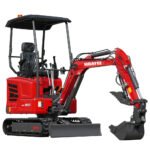 Mini Excavator with 14hp Kubota Engine | Hydraulic Thumb, Side Swing & Canopy | HUAYEE HY18B - Image 5