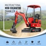 Mini Excavator with Hydraulic Thumb & Side Swing Boom - 13.5hp B&S Engine | HUAYEE HY14C - Image 6