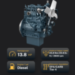 AX-15 | 13.8 HP Kubota Engine Mini Excavator - Image 18