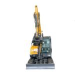 6 Ton Kubota Diesel Engine Excavator W/ Enclosed Cab & Pilot Control | STE75 - Image 4