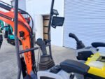 1 Ton, Upgraded Mini Excavator w/ Pilot Control & Swing Boom & Hydraulic Thumb & Features | AGT-DM12X-PLUS - Image 8
