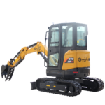 2.8 Ton, Yanmar Diesel Engine Mini Excavator w/ Hydraulic Thumb | CFG-STE35SR - Image 9