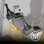 MechMaxx Mini Compact Excavator with Kubota D722 Engine, 65.7" Max Digging Depth, 2700 lb Operating Weight, Model MEC12 - Image 23