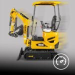 MechMaxx Mini Compact Excavator with Kubota D722 Engine, 65.7" Max Digging Depth, 2700 lb Operating Weight, Model MEC12 - Image 24