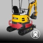 MechMaxx Mini Compact Excavator with Kubota D902 Engine, 89" Max Digging Depth, 4145 lb Operating Weight, Model MEC17 - Image 8