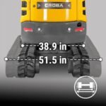 MechMaxx Mini Compact Excavator with Kubota D902 Engine, 89" Max Digging Depth, 4145 lb Operating Weight, Model MEC17 - Image 7