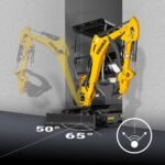 MechMaxx Mini Compact Excavator with Kubota D902 Engine, 89" Max Digging Depth, 4145 lb Operating Weight, Model MEC17 - Image 6