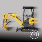 MechMaxx Mini Compact Excavator with Kubota D902 Engine, 95" Max Digging Depth, 4190 lb Operating Weight, Model MEC17PRO - Image 29