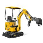 MechMaxx Mini Compact Excavator with B&S VANGUARD 408cc 14HP Engine, 65.7" Max Digging Depth, 2370 lb Operating Weight, Model MEC10 - Image 17