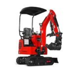 MechMaxx Mini Compact Excavator with HONDA GX390 Engine, 65.7" Max Digging Depth, 2280 lb Operating Weight, Model MEC10 - Image 12