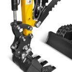 MechMaxx Mini Compact Excavator with Kubota D722 Engine, 65.7" Max Digging Depth, 2700 lb Operating Weight, Model MEC12 - Image 13