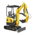 MechMaxx Mini Compact Excavator with Kubota D902 Engine, 95" Max Digging Depth, 4190 lb Operating Weight, Model MEC17PRO - Image 19