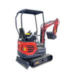 1 Ton, B&S Engine Mini Excavator w/ Pilot Control | MX15-B - Image 4