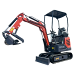 1 Ton, B&S Engine Mini Excavator w/ Pilot Control | MX15-B - Image 6