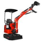 MechMaxx Mini Compact Excavator with HONDA GX390 Engine, 65.7" Max Digging Depth, 2280 lb Operating Weight, Model MEC10 - Image 13