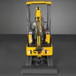MechMaxx Mini Compact Excavator with Kubota D722 Engine, 65.7" Max Digging Depth, 2700 lb Operating Weight, Model MEC12 - Image 29