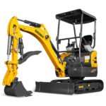 MechMaxx Mini Compact Excavator with Kubota D902 Engine, 89" Max Digging Depth, 4145 lb Operating Weight, Model MEC17 - Image 10