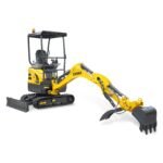 MechMaxx Mini Compact Excavator with Kubota D902 Engine, 95" Max Digging Depth, 4190 lb Operating Weight, Model MEC17PRO - Image 17