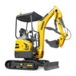 MechMaxx Mini Compact Excavator with Kubota D902 Engine, 95" Max Digging Depth, 4190 lb Operating Weight, Model MEC17PRO - Image 12