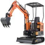 AX-16C | 23 HP B&S Engine Mini Excavator with Swing Boom