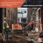 AX-16C | 23 HP B&S Engine Mini Excavator with Swing Boom - Image 3