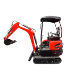 1.4 ton, Kubota Diesel Engine Mini & Small Excavator w/ Side Swing Boom | AGT-NT18 - Image 4