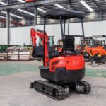 New 4,000 lb TYPHON Lux Mini Excavator Rubber Track with Kubota Diesel Engine USA - Image 2