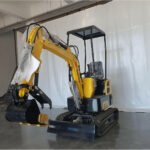 1 Ton, B&S Engine Mini Excavator | AGT-QH12 - Image 2
