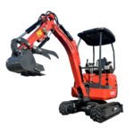1 Ton, RATO Engine Mini Excavator | QK20R - Image 3