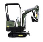 TYPHON TERROR X STORM Mini Excavator 1 Ton Trench Digger with Canopy, Hydraulic Thumb Clip, Bucket USA - Image 2