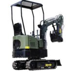 TYPHON TERROR X STORM Mini Excavator 1 Ton Trench Digger with Canopy, Hydraulic Thumb Clip, Bucket USA - Image 3