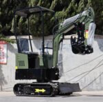 TYPHON TERROR X STORM Mini Excavator 1 Ton Trench Digger with Canopy, Hydraulic Thumb Clip, Bucket USA - Image 4