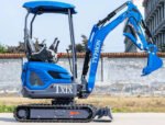 TYPHON TERROR XIX STORM Mini Excavator – 4000lbs Trench Digger with Boom Swing, Canopy, Retractable Tracks - Image 9