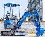 TYPHON TERROR XIX STORM Mini Excavator – 4000lbs Trench Digger with Boom Swing, Canopy, Retractable Tracks - Image 12