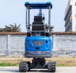 TYPHON TERROR XIX STORM Mini Excavator – 4000lbs Trench Digger with Boom Swing, Canopy, Retractable Tracks - Image 2