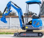TYPHON TERROR XIX STORM Mini Excavator – 4000lbs Trench Digger with Boom Swing, Canopy, Retractable Tracks - Image 3