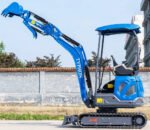 TYPHON TERROR XIX STORM Mini Excavator – 4000lbs Trench Digger with Boom Swing, Canopy, Retractable Tracks - Image 4