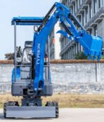 TYPHON TERROR XIX STORM Mini Excavator – 4000lbs Trench Digger with Boom Swing, Canopy, Retractable Tracks - Image 6