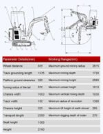 TYPHON TERROR XV STORM Mini Excavator – 1.05 Ton Trench Digger 13.5hp B&S EPA Engine USA - Image 7