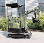 TYPHON TERROR XV STORM Mini Excavator – 1.05 Ton Trench Digger 13.5hp B&S EPA Engine USA - Image 4