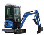 2025 4000 lb TYPHON TERROR XVII Cabin Mini Excavator Rubber Track with Kubota D902 Diesel Engine USA - Image 4