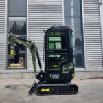 Green TYPHON TERROR XVIII Prestige 2 Ton Mini Excavator KUBOTA Diesel Engine USA - Image 3
