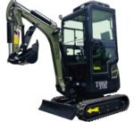 Green TYPHON TERROR XVIII Prestige 2 Ton Mini Excavator KUBOTA Diesel Engine USA - Image 5