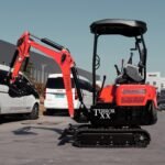 2025 4,000 lb TYPHON TERROR XX Mini Excavator Rubber Track with Kubota D902 Diesel Engine USA - Image 5