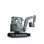 TYPHON KUVUO 4.0 four ton cabin mini excavator w Kubota D1703 Diesel engine Metal Tracks, Boom Swing, AC Heater, Hydraulic Control - Image 3