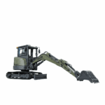 TYPHON KUVUO 4.0 four ton cabin mini excavator w Kubota D1703 Diesel engine Metal Tracks, Boom Swing, AC Heater, Hydraulic Control - Image 6