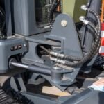 TYPHON KUVUO 4.0 four ton cabin mini excavator w Kubota D1703 Diesel engine Metal Tracks, Boom Swing, AC Heater, Hydraulic Control - Image 20